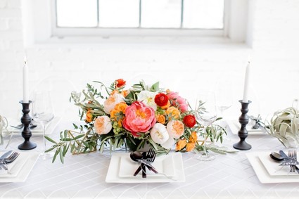 Industrial modern wedding