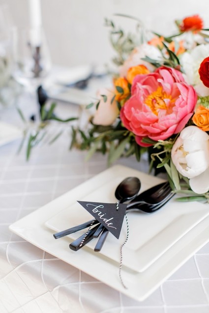 Industrial modern wedding