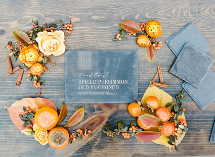 Fall wedding decor