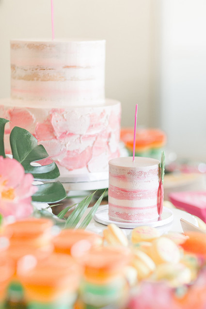 Tropical 1st birthday party