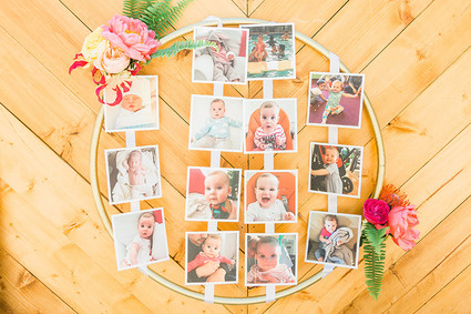 Tropical 1st birthday party