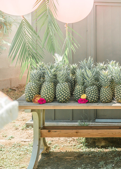 Tropical 1st birthday party