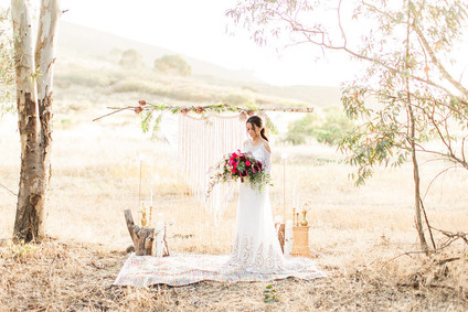 Bohemian wedding inspiration Inspiration
