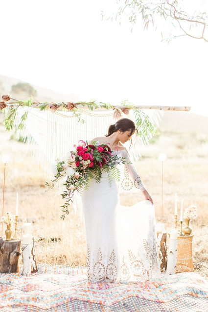 Bohemian wedding inspiration Inspiration