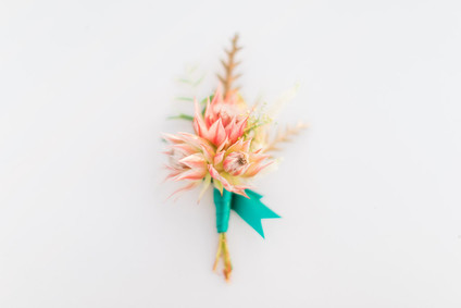 Bohemian boutonnières Inspiration