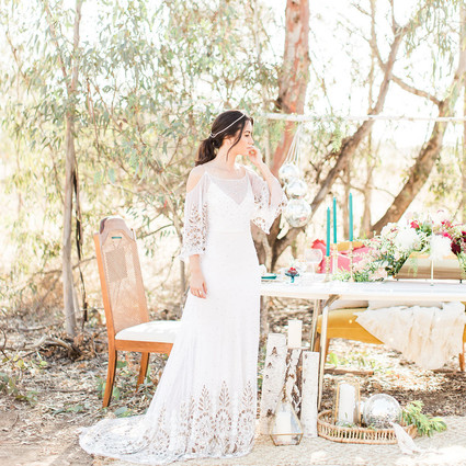 Bohemian wedding inspiration Inspiration