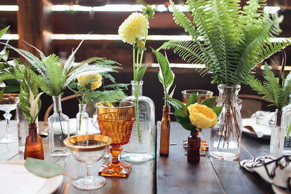 Rustic modern baby shower