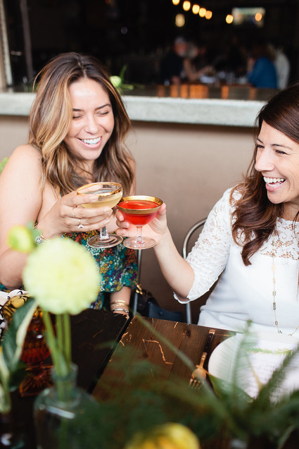 Rustic modern baby shower