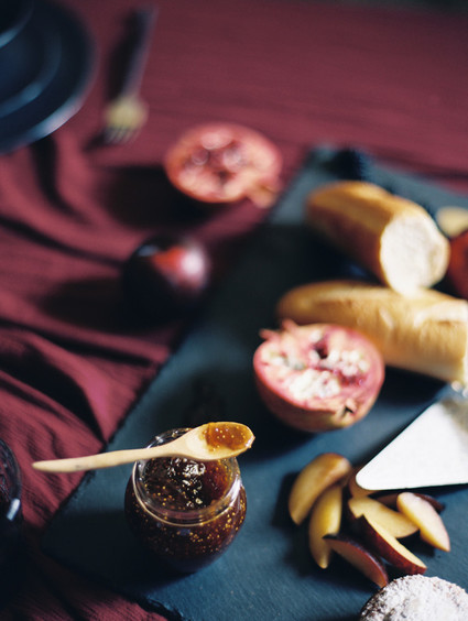 Moody burgundy wedding inspiration