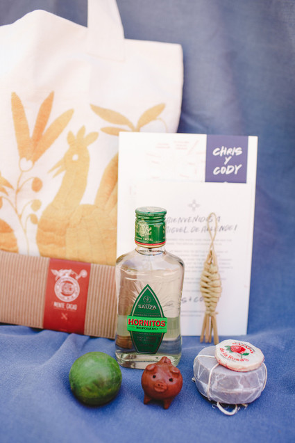 Destination Mexico wedding favors