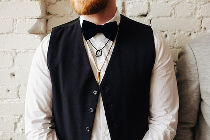 Modern groom fashion