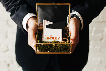 Modern groom fashion