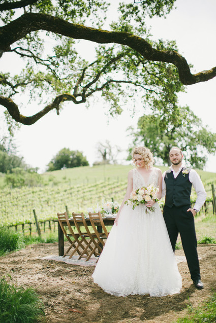 Rustic California ranch wedding