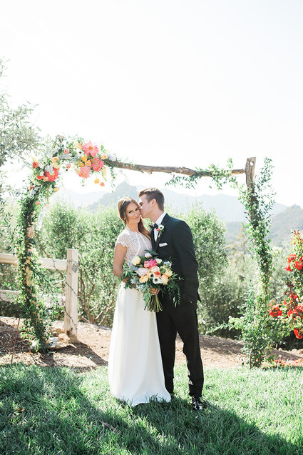 Cielo Farms wedding ceremony Inspiration