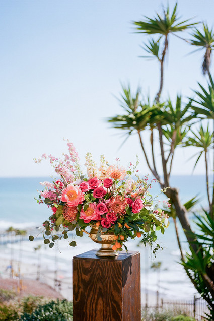 Colorful peony florals