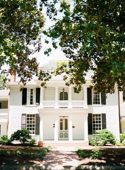 Black and white Southern baby shower