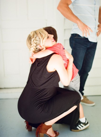 Black and white Southern baby shower