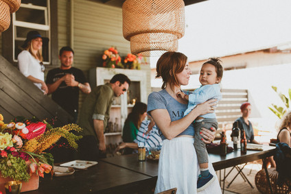 backyard 2nd birthday party