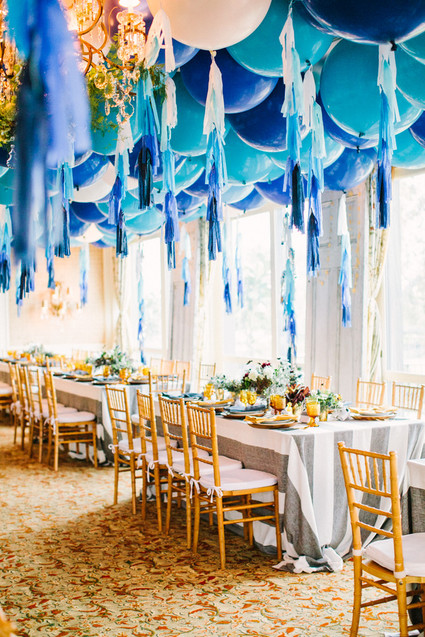 balloon installation for party Inspiration