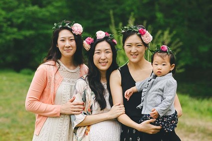 Simple rustic summer baby shower