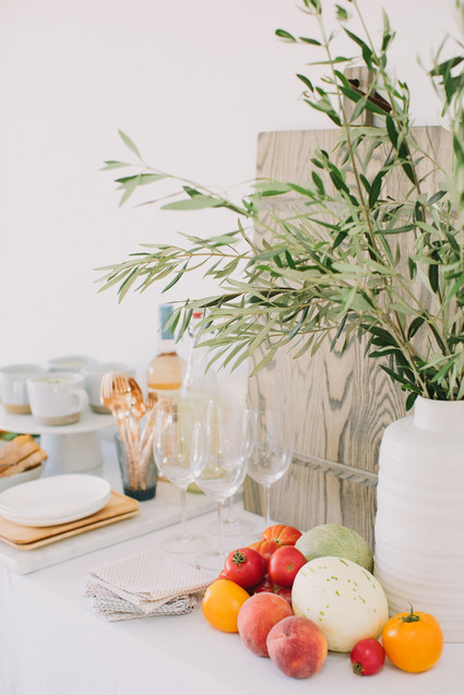 Easy late summer entertaining