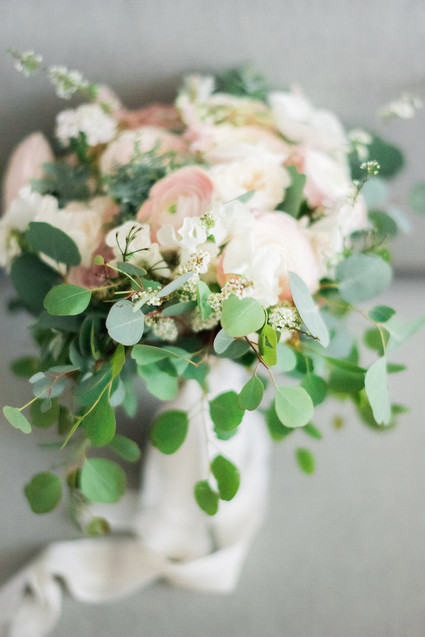 blush bridal bouquet