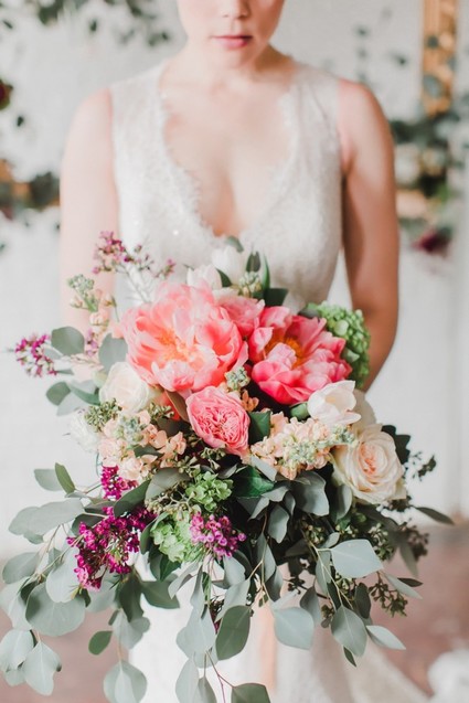 peony bouquet