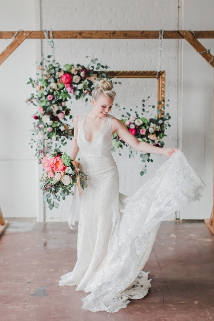 peony-inspired wedding inspiration
