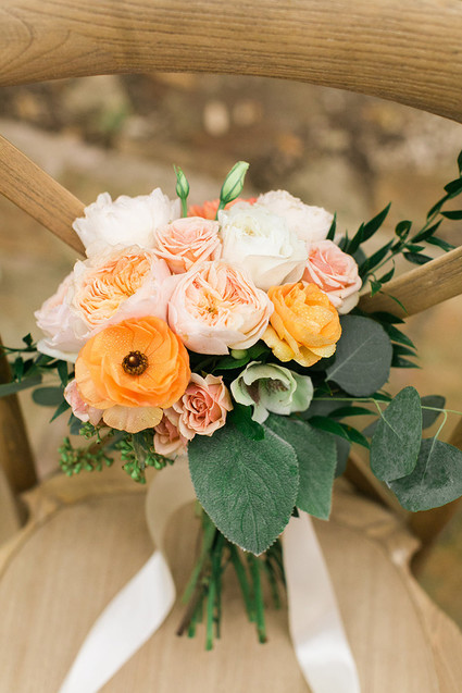 peach bouquet
