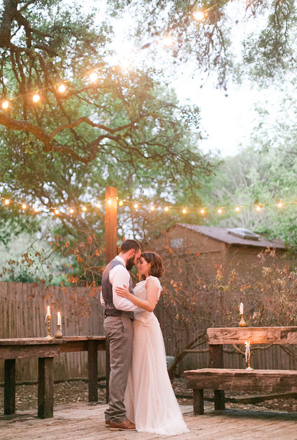 how to throw an intimate backyard wedding