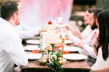 how to throw an intimate backyard wedding