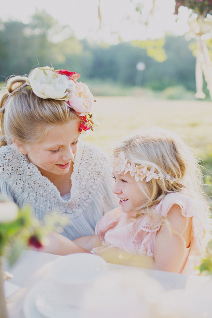 Fairytale childrens tea party