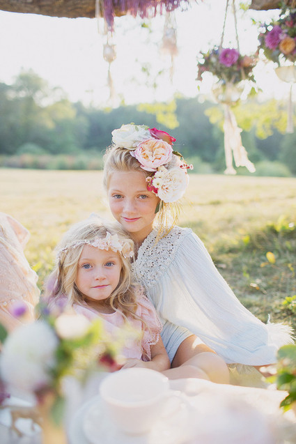 Fairytale childrens tea party