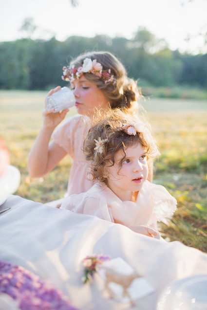 Fairytale childrens tea party