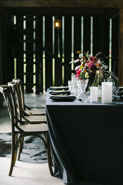 Moody fall wedding inspiration