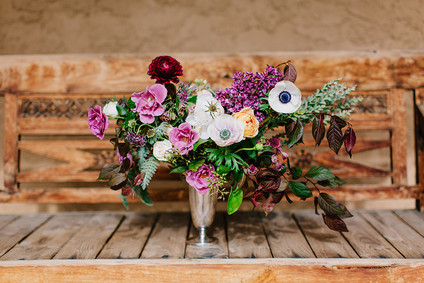 late summer wedding bouquet