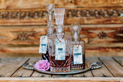 wedding whiskey bar