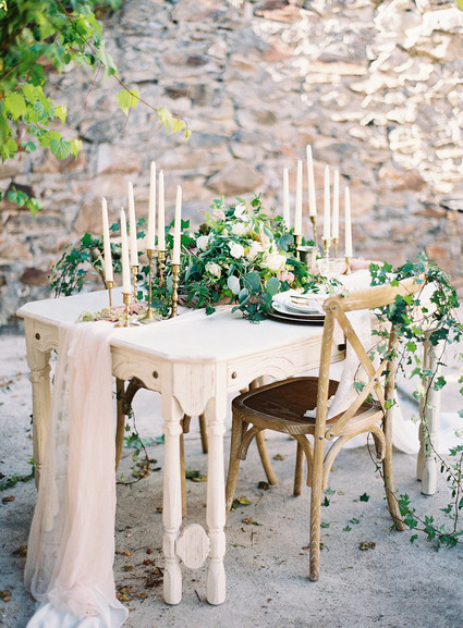 romantic, late summer wedding ideas