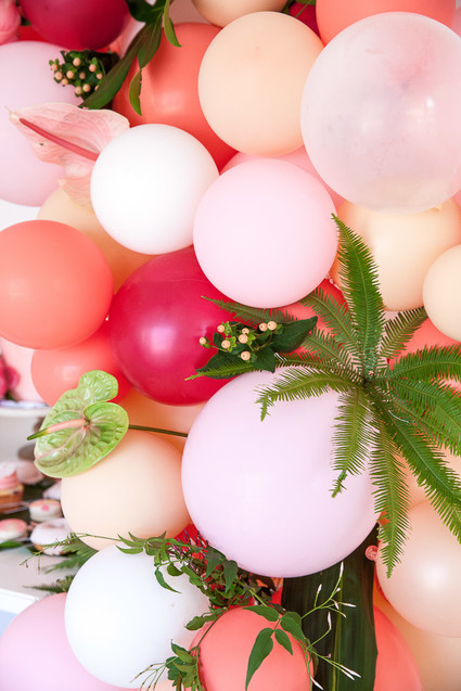 Tropical flamingo girl's birthday party by The Shift Creative Inspiration