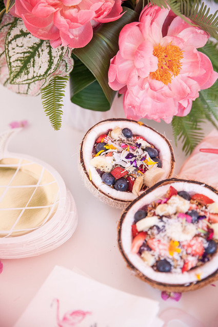tropical acai bowls