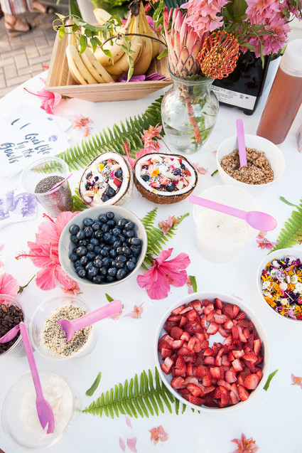 tropical acai bowls