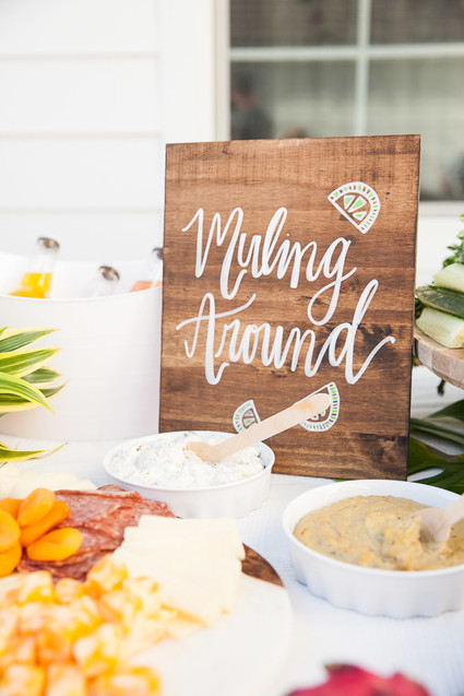 Tropical flamingo girl's birthday party by The Shift Creative