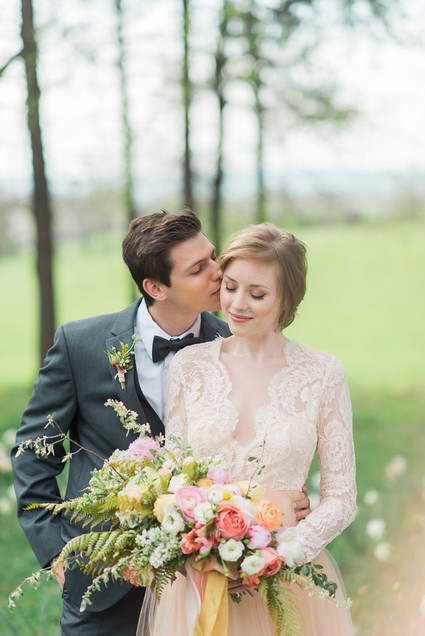 elegant bridal portraits
