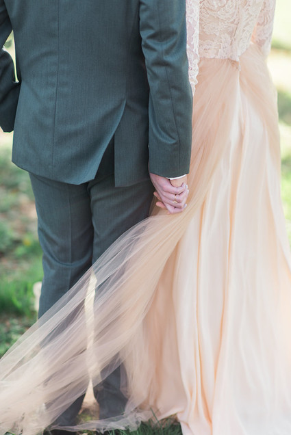 vintage style wedding portraits