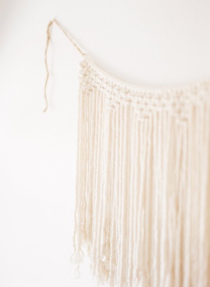 macrame wall hanging
