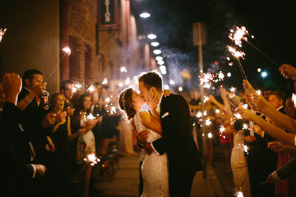 sparkler send off Inspiration