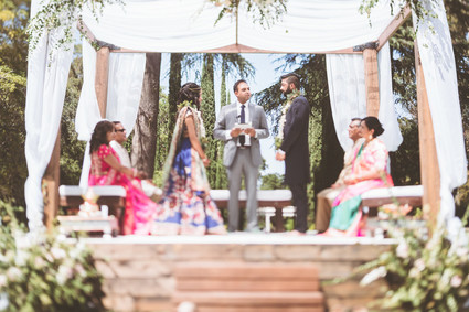 Modern Bay Area Indian wedding