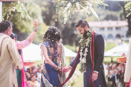 Modern Bay Area Indian wedding