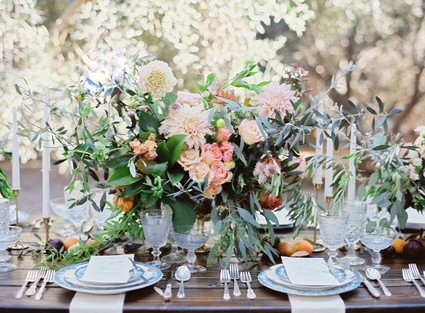Olive grove wedding inspiration