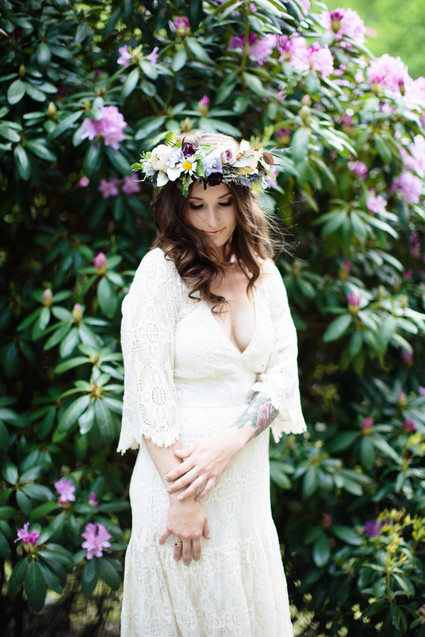 rustic boho bride